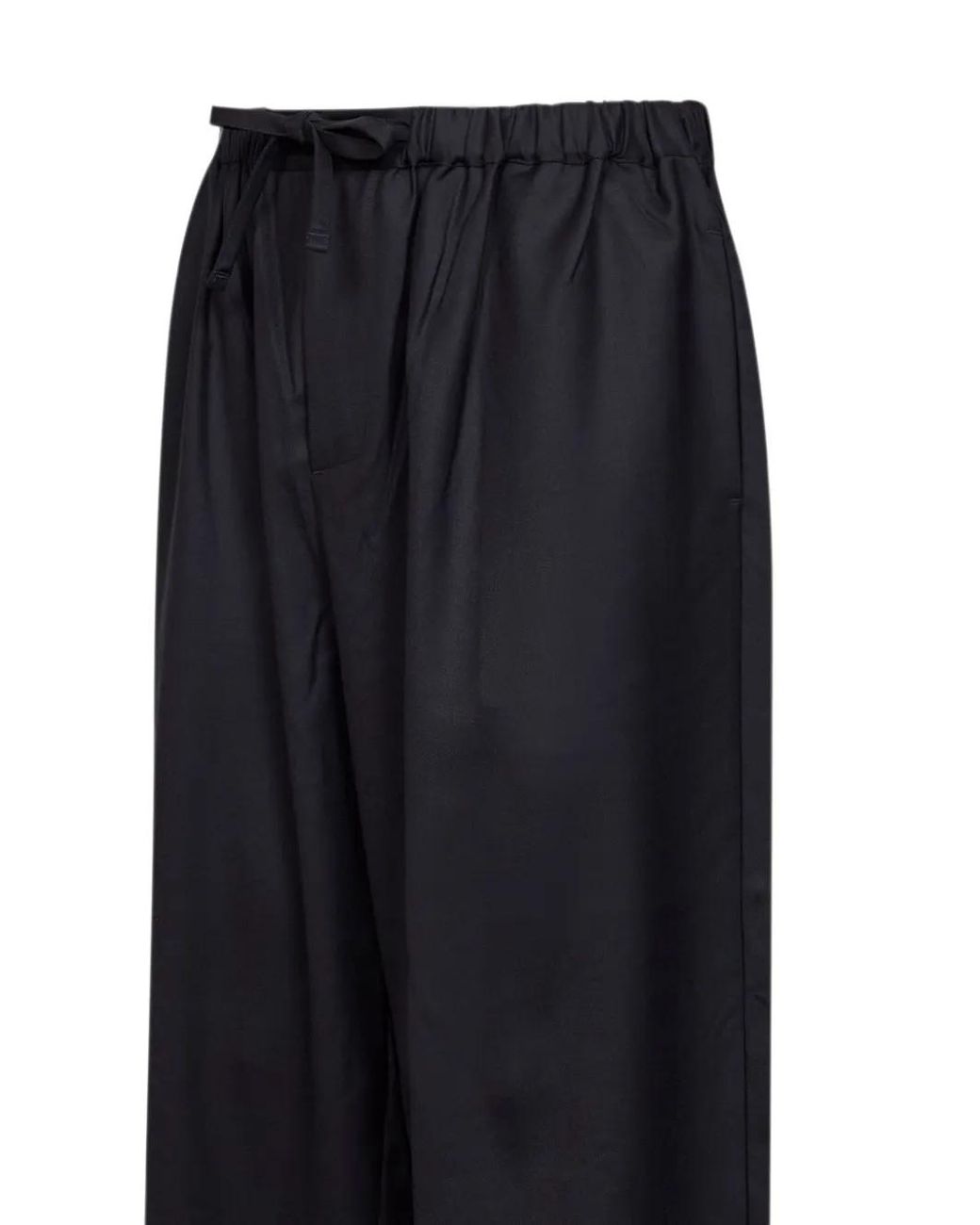 ROSE BURRITO Blue Drawstring Elasticated-Waist Trousers for men