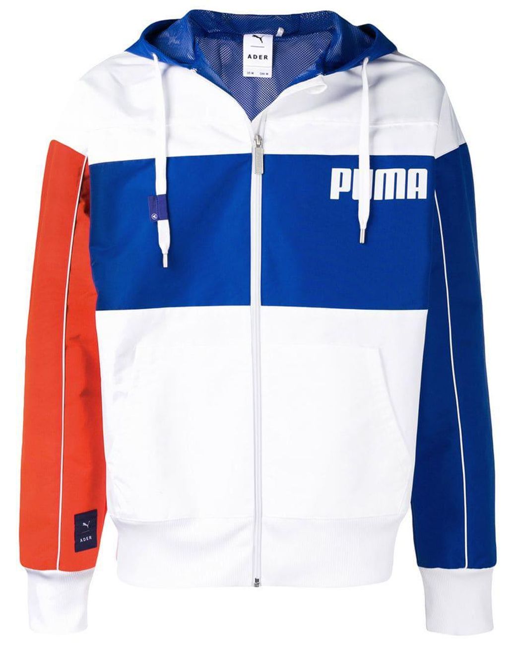 PUMA X Ader Hooded Windbreaker in Blue for Men | Lyst