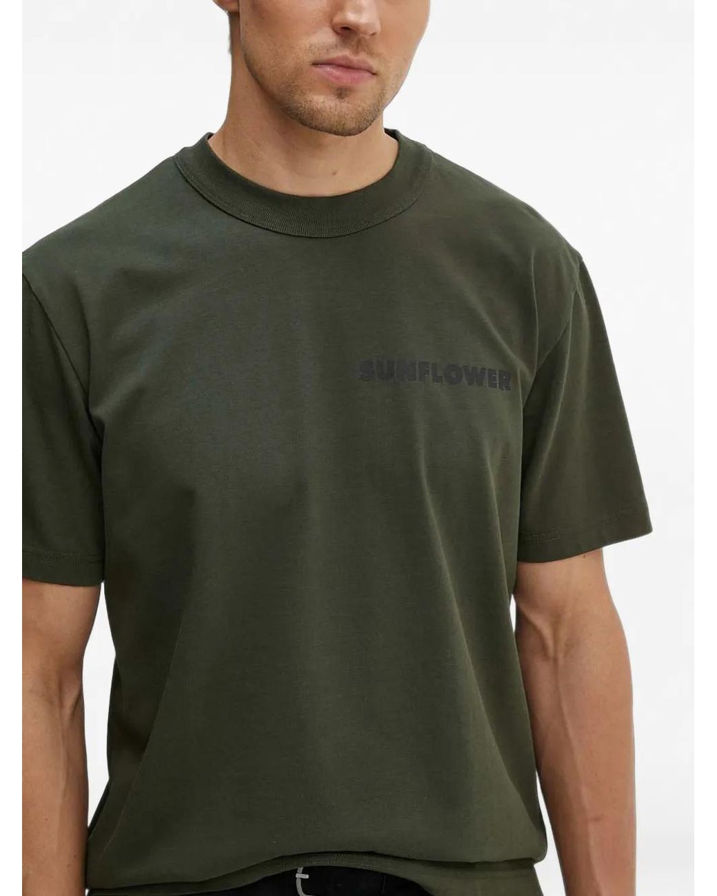 sunflower Green T-Shirt À Logo Imprimé for men