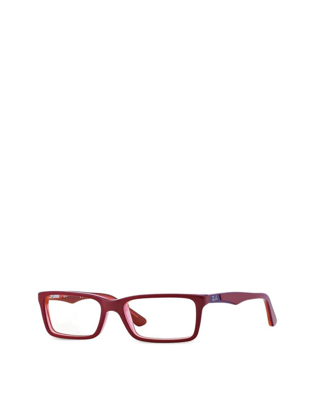 Ray-Ban Red Brille Mit Eckigem Gestell