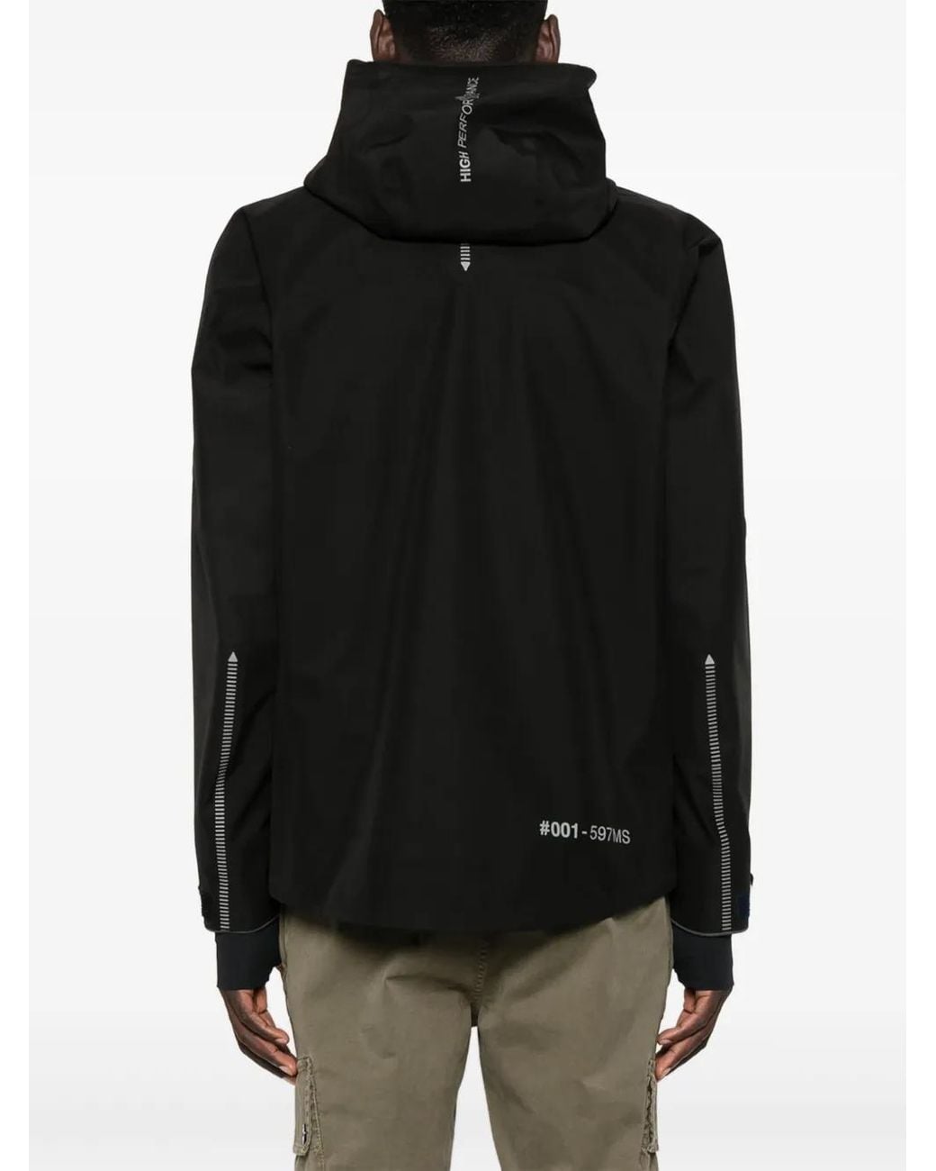 Moncler Black Hinterburgs Hooded Gore-Tex Ski Shell Jacket for men