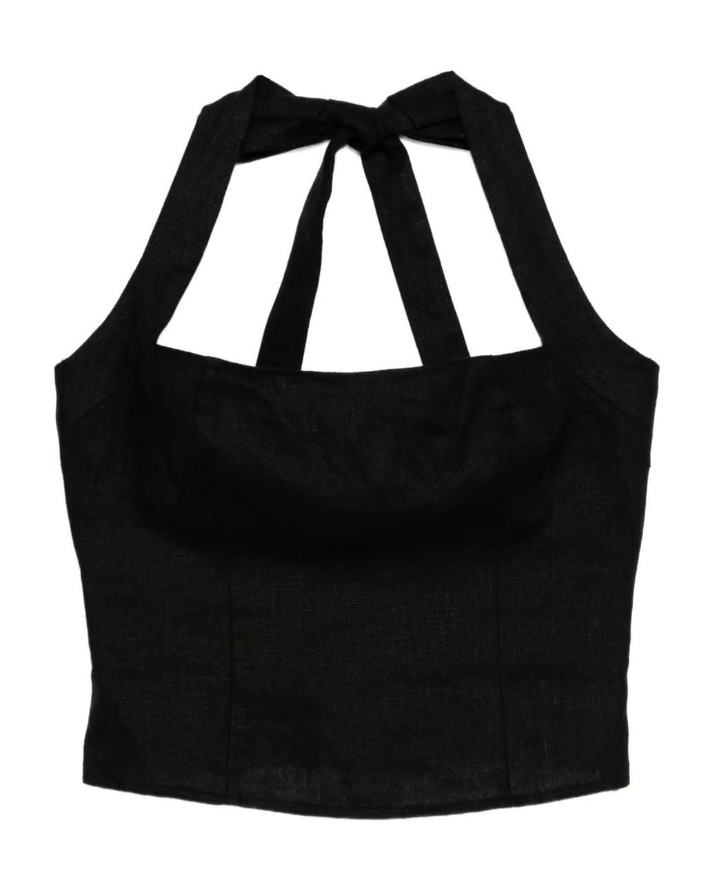 Top Malika Reformation de color Black