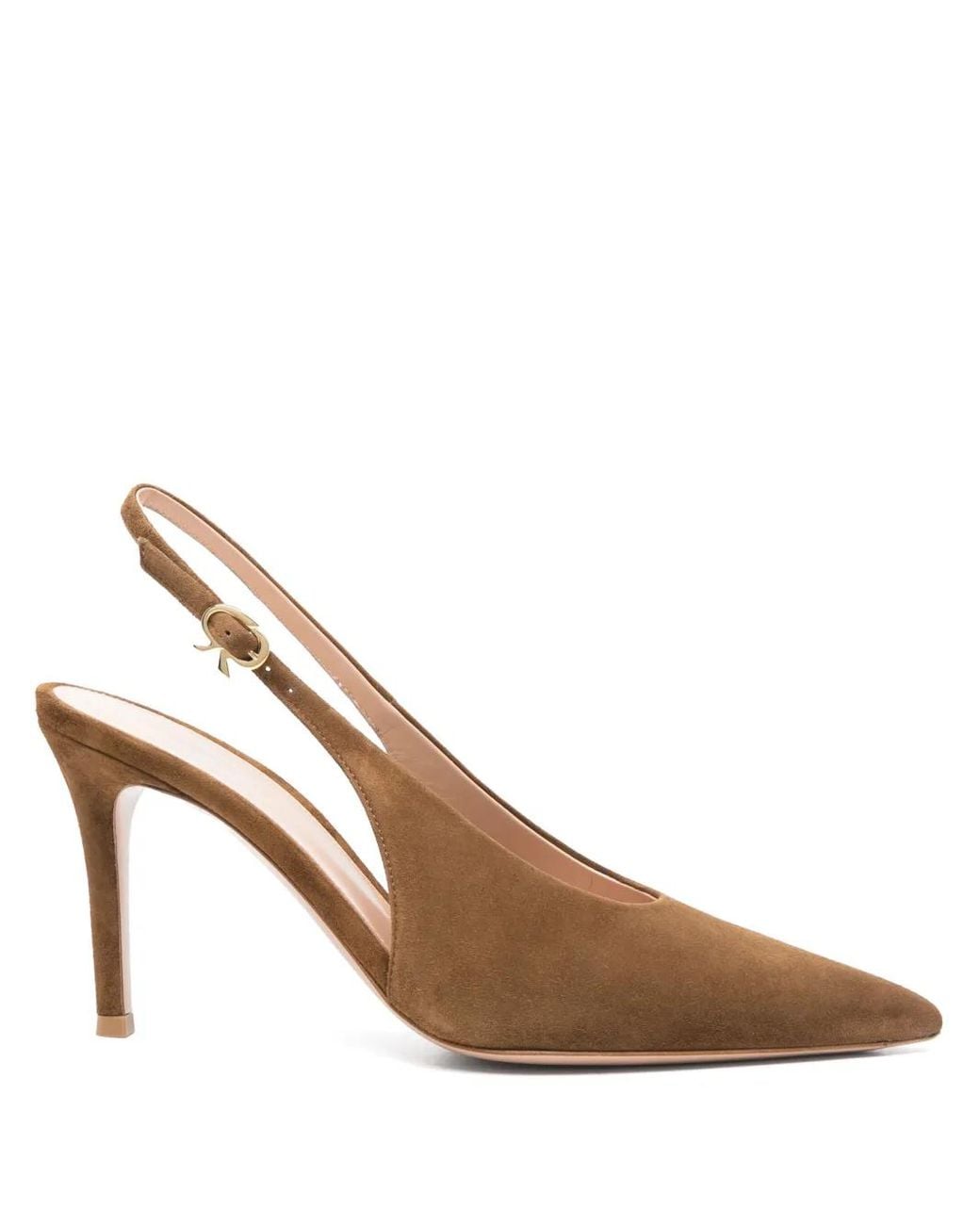 Gianvito Rossi Brown Shoe Robbie
