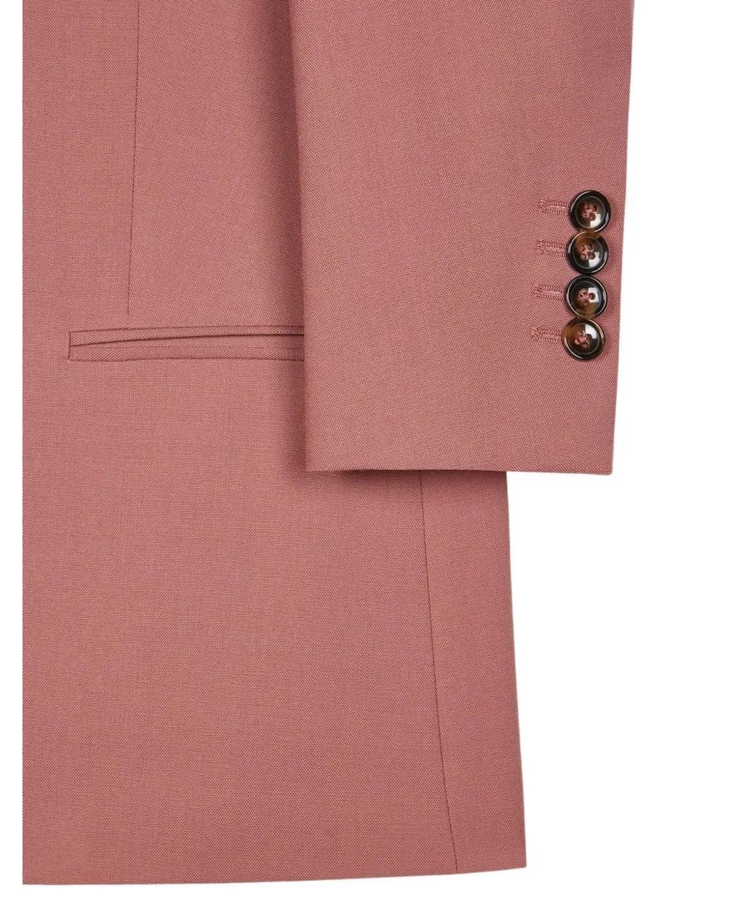 Paul Smith Pink Wool Blazer