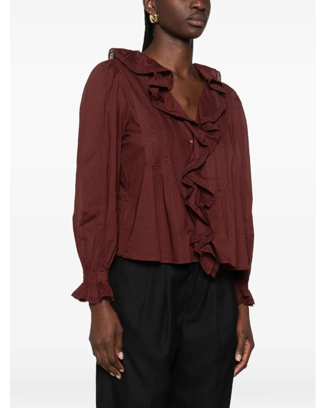 Doen Red Hardy Blouse
