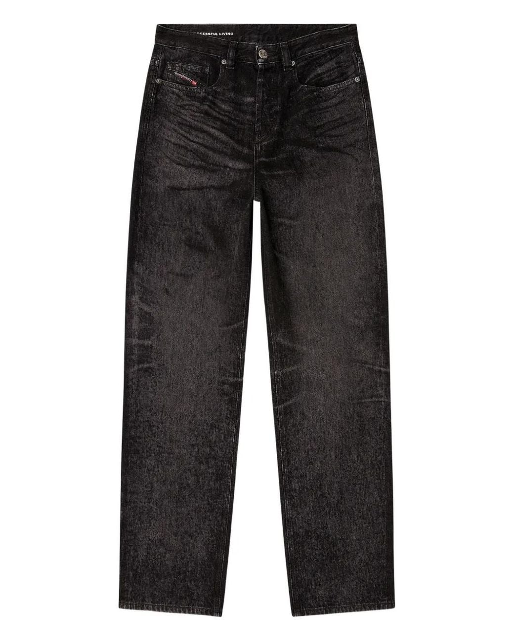 DIESEL Black 2001 D-Macro-Fsh Pantaloni for men
