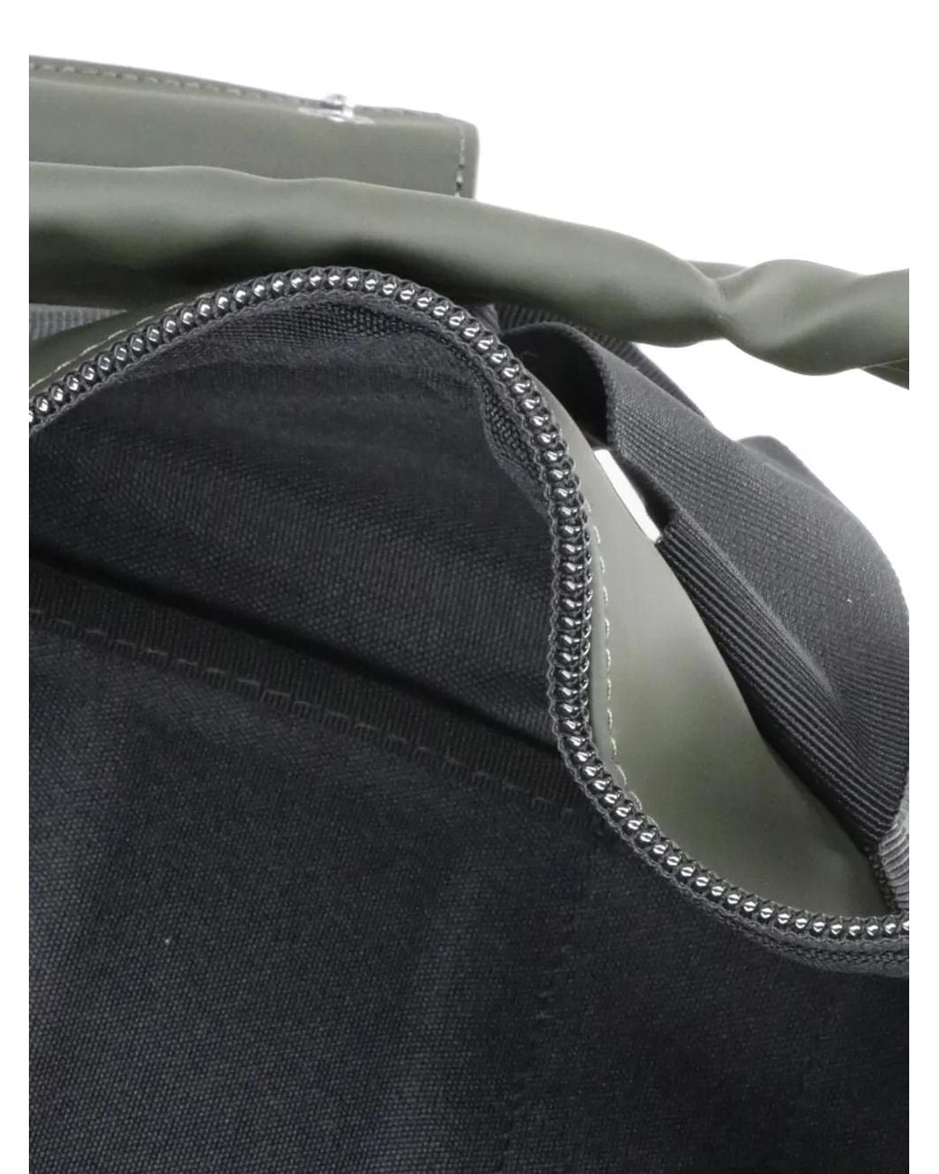 Rains Black Small Texel Duffel Bag for men