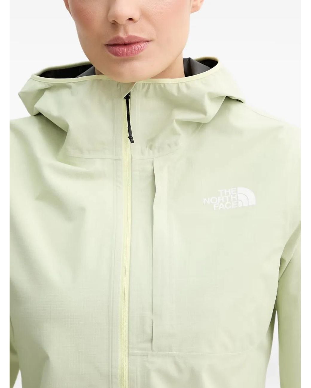 The North Face Green Fontanales Hooded Ripstop Lightweight Jacket