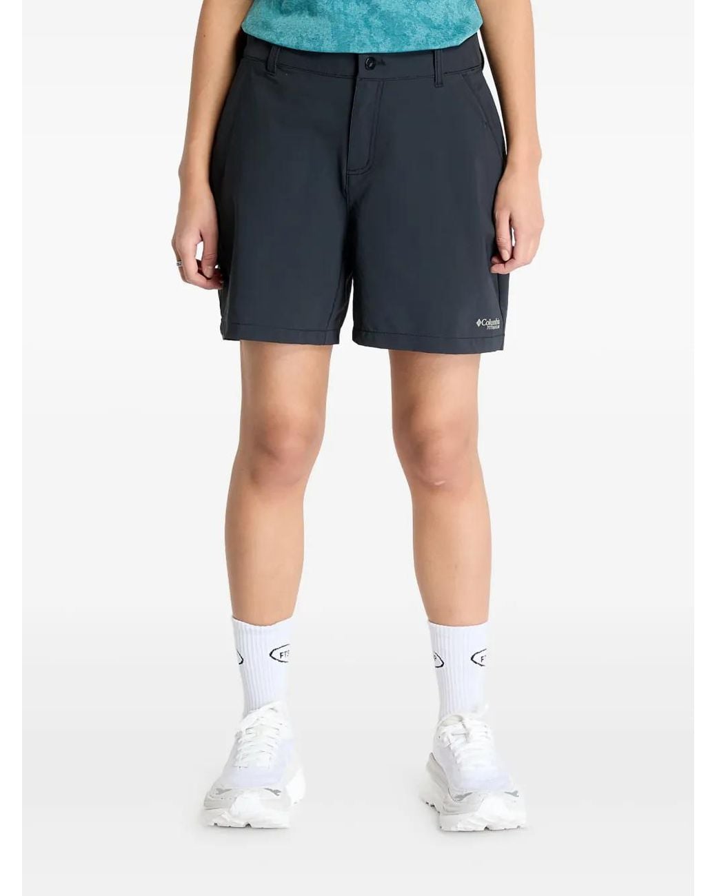 Columbia Blue Summit Valley Ii Button Shorts