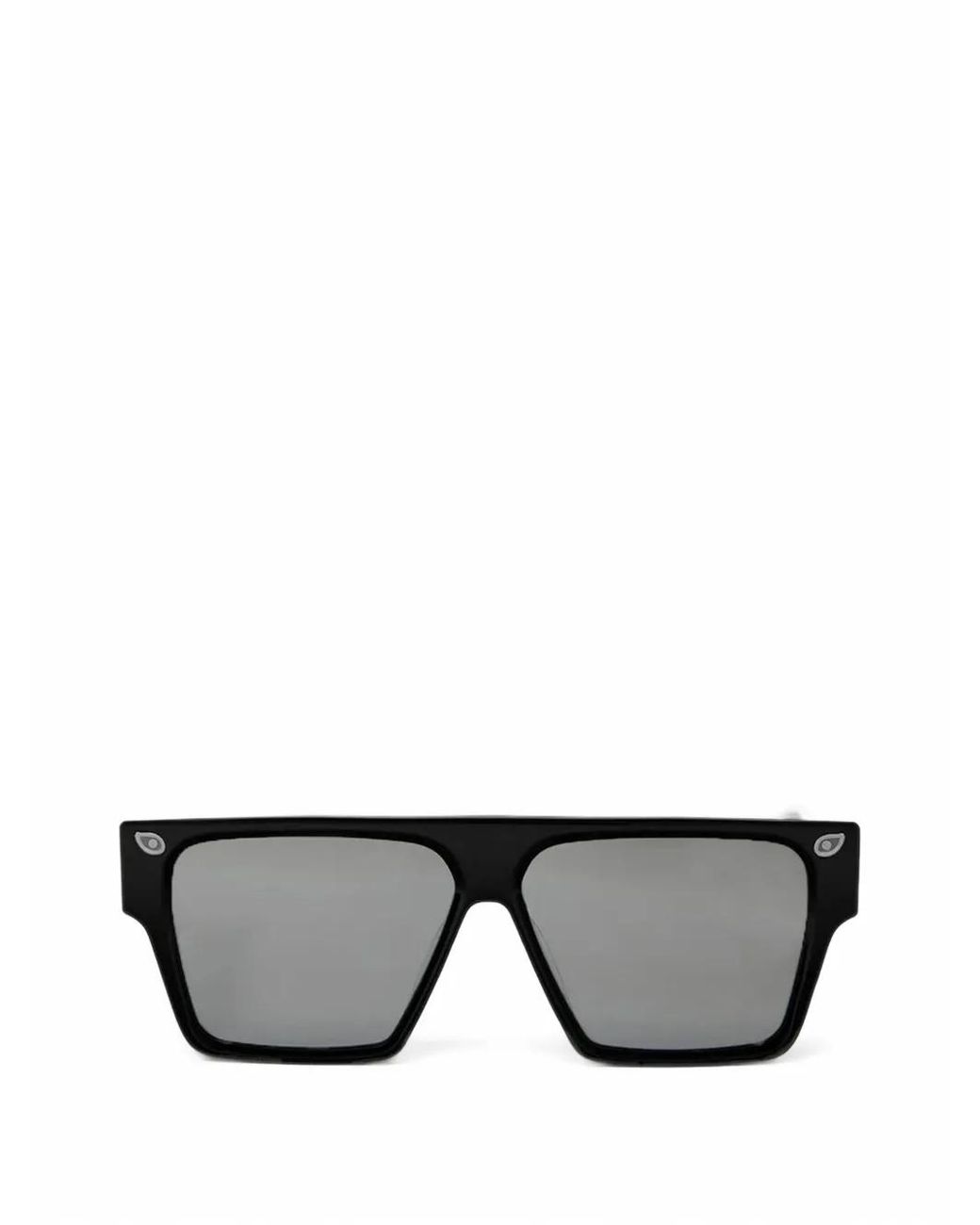 Sprayground Black Depth Vision Square-Frame Sunglasses for men