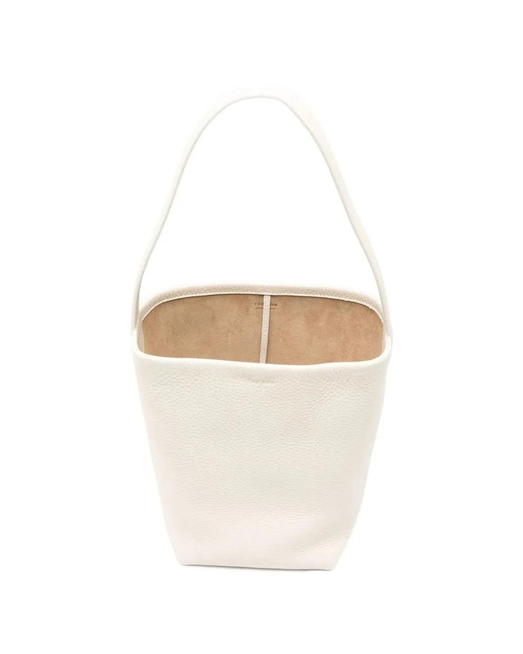 The Row White Small N/S Park Tote Bag