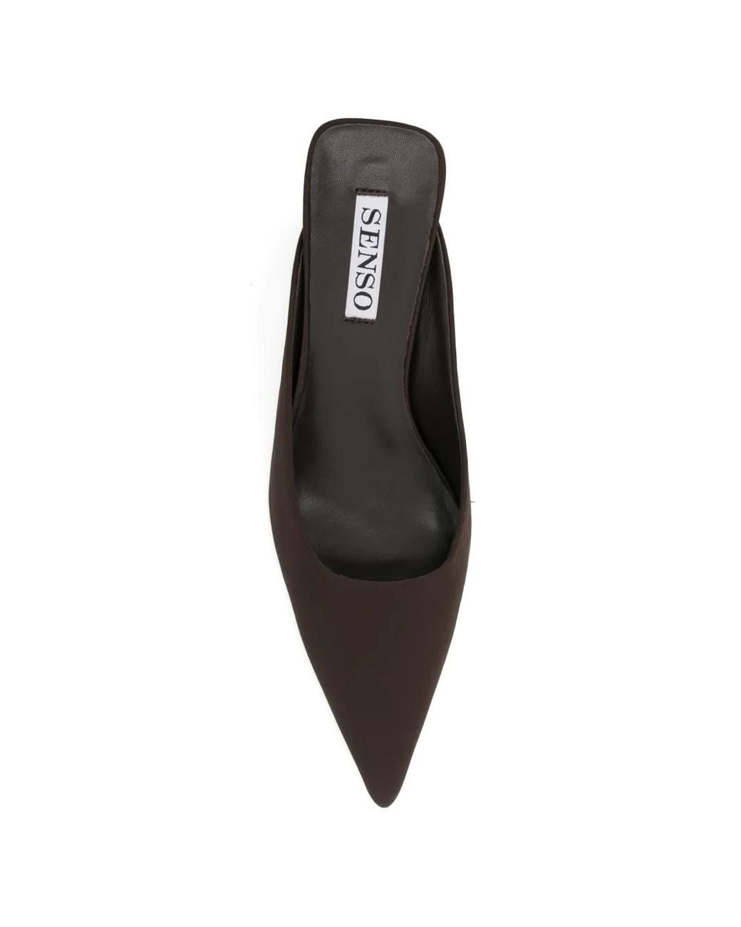 Senso White Uriela Wedge Mules