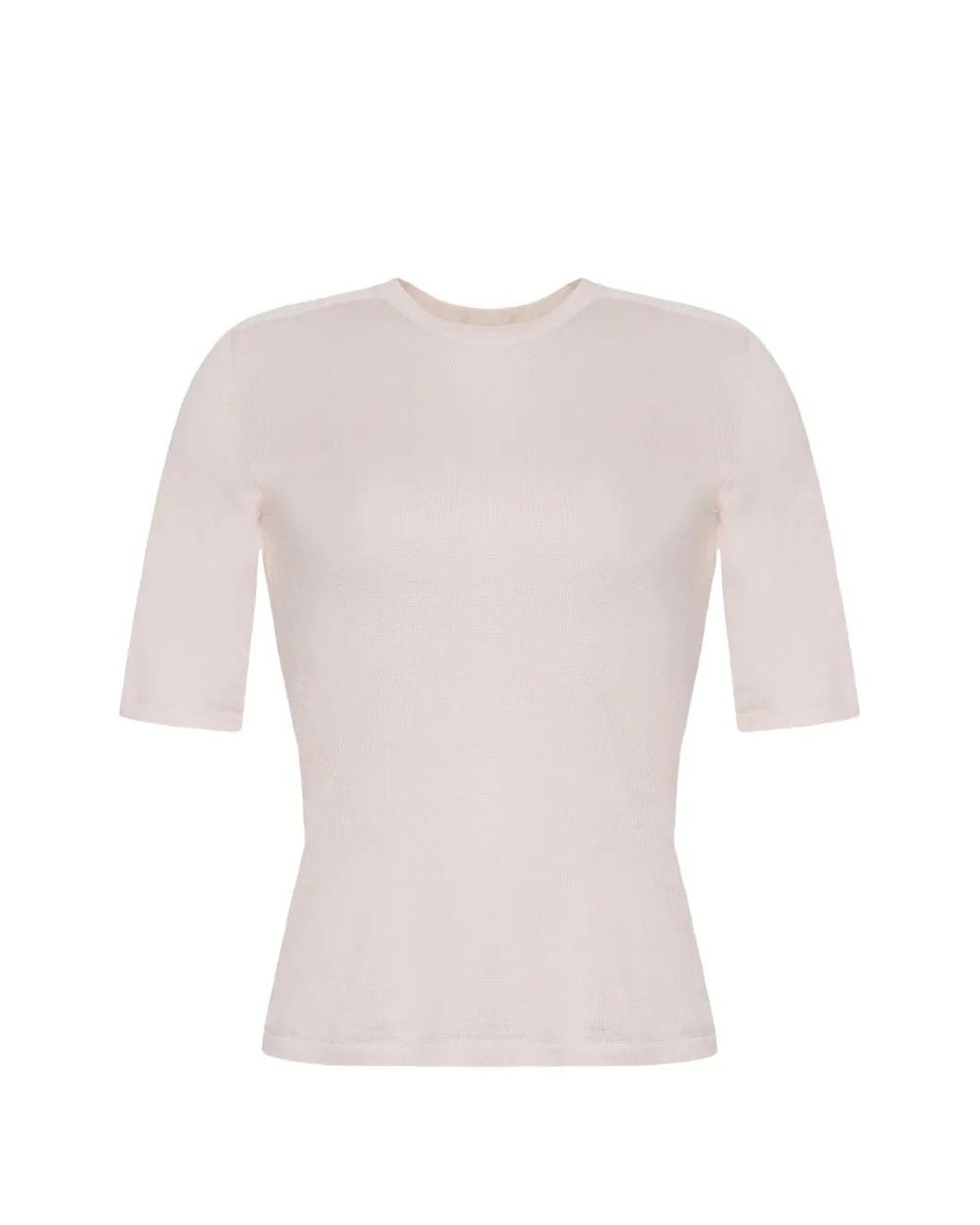 Adam Lippes White Kerr Short-Sleeve Top