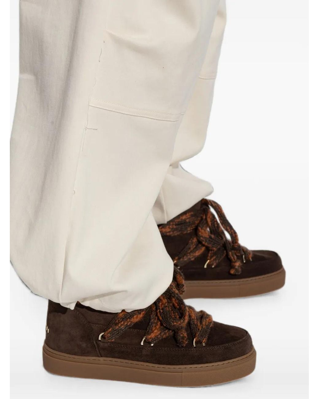 Inuikii Brown Suede Knot Boots