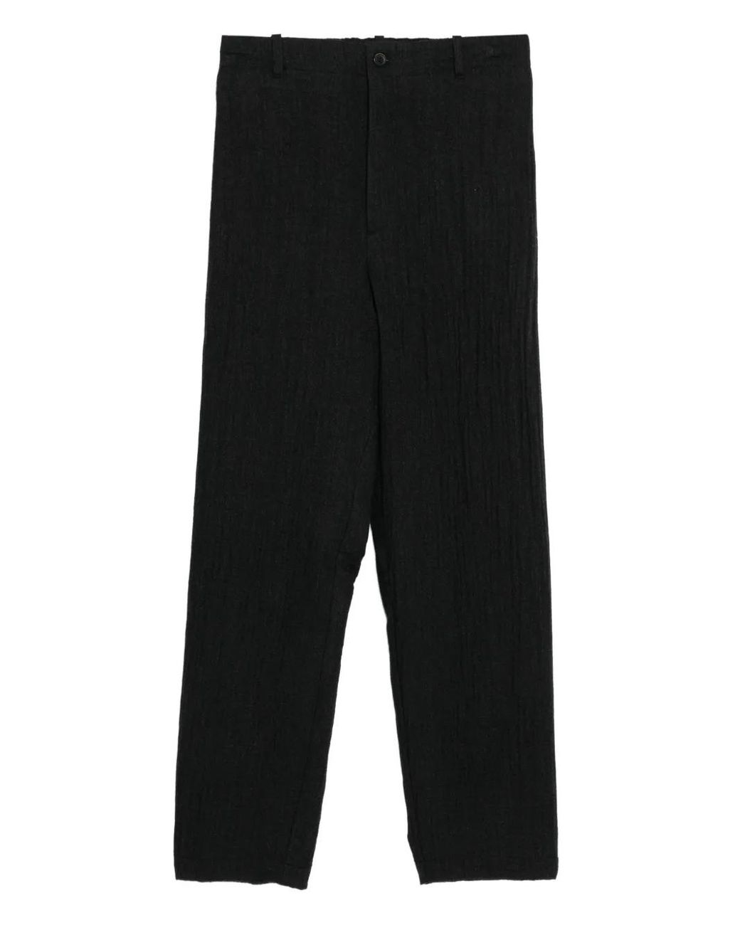 Forme D'expression Black Tapered Trousers for men
