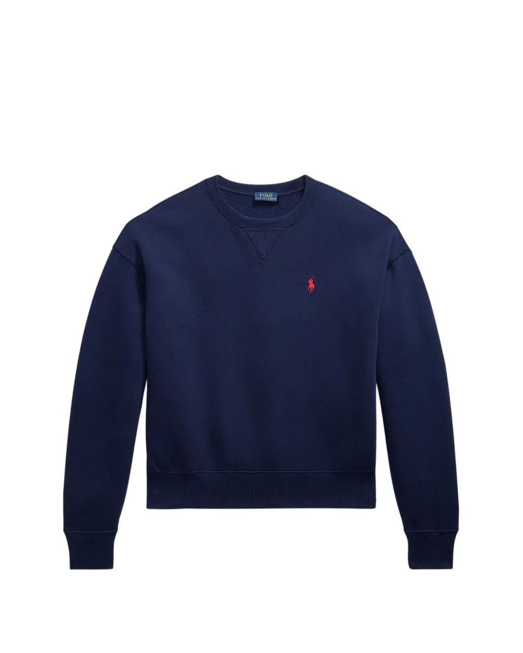 Polo Ralph Lauren Blue Crew-Neck Sweatshirt