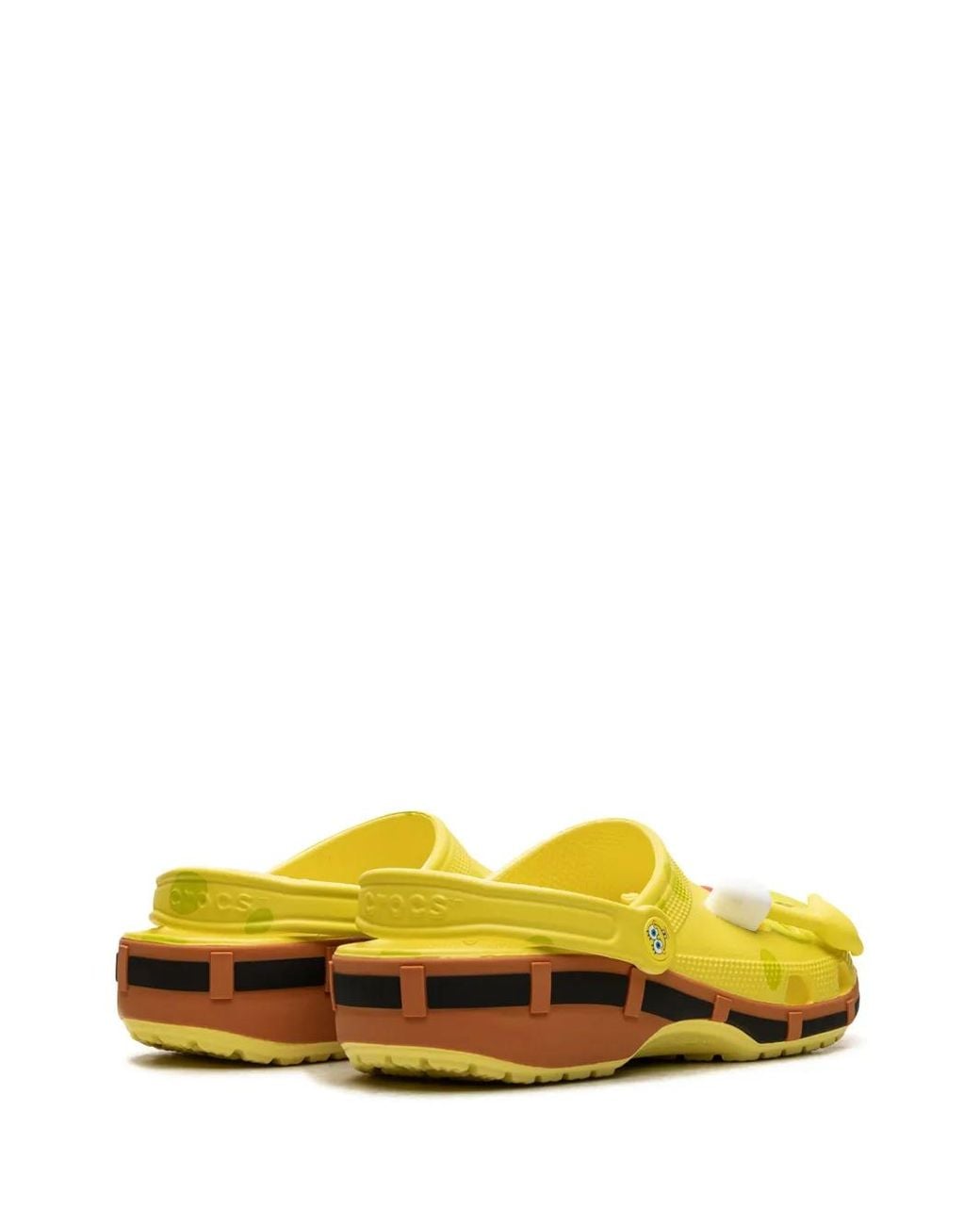 CROCSTM Yellow X Spongebob Squarepants Classic Clogs Slides for men