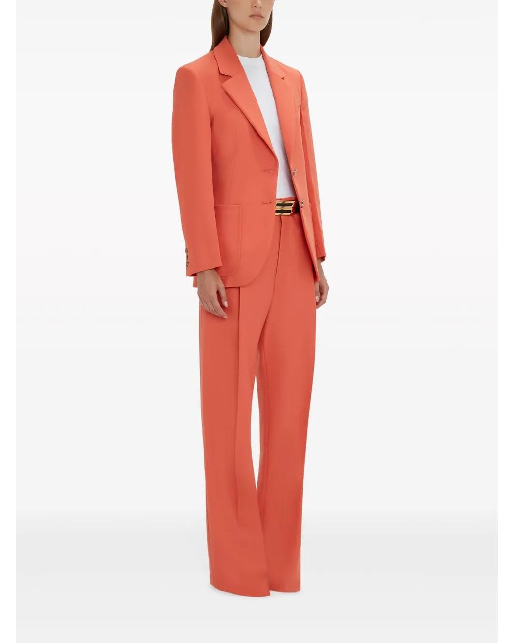 Victoria Beckham Red Blazers