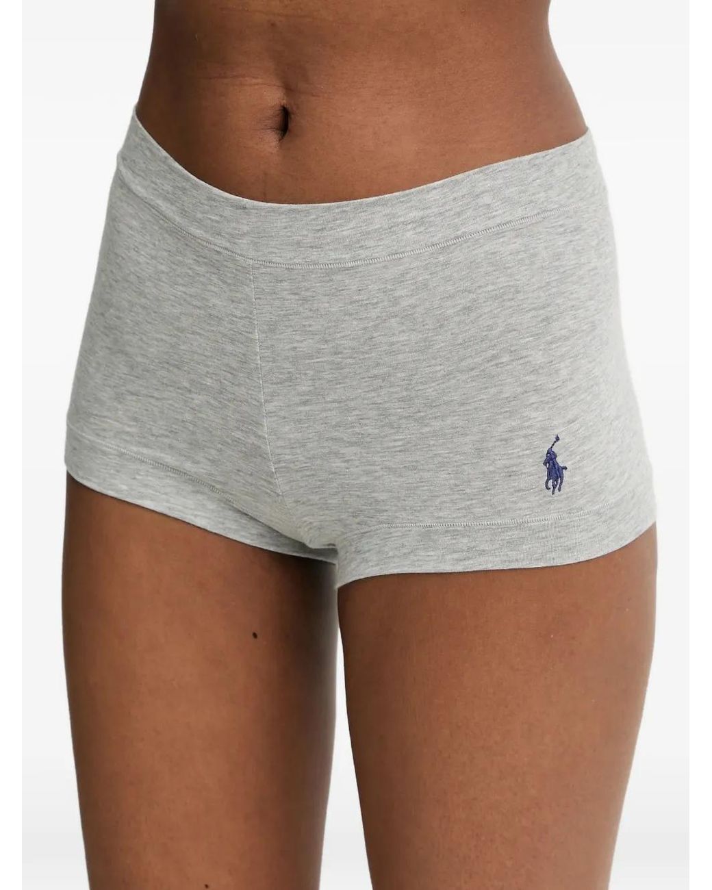 Polo Ralph Lauren White Logo-Embroidered Pajamas