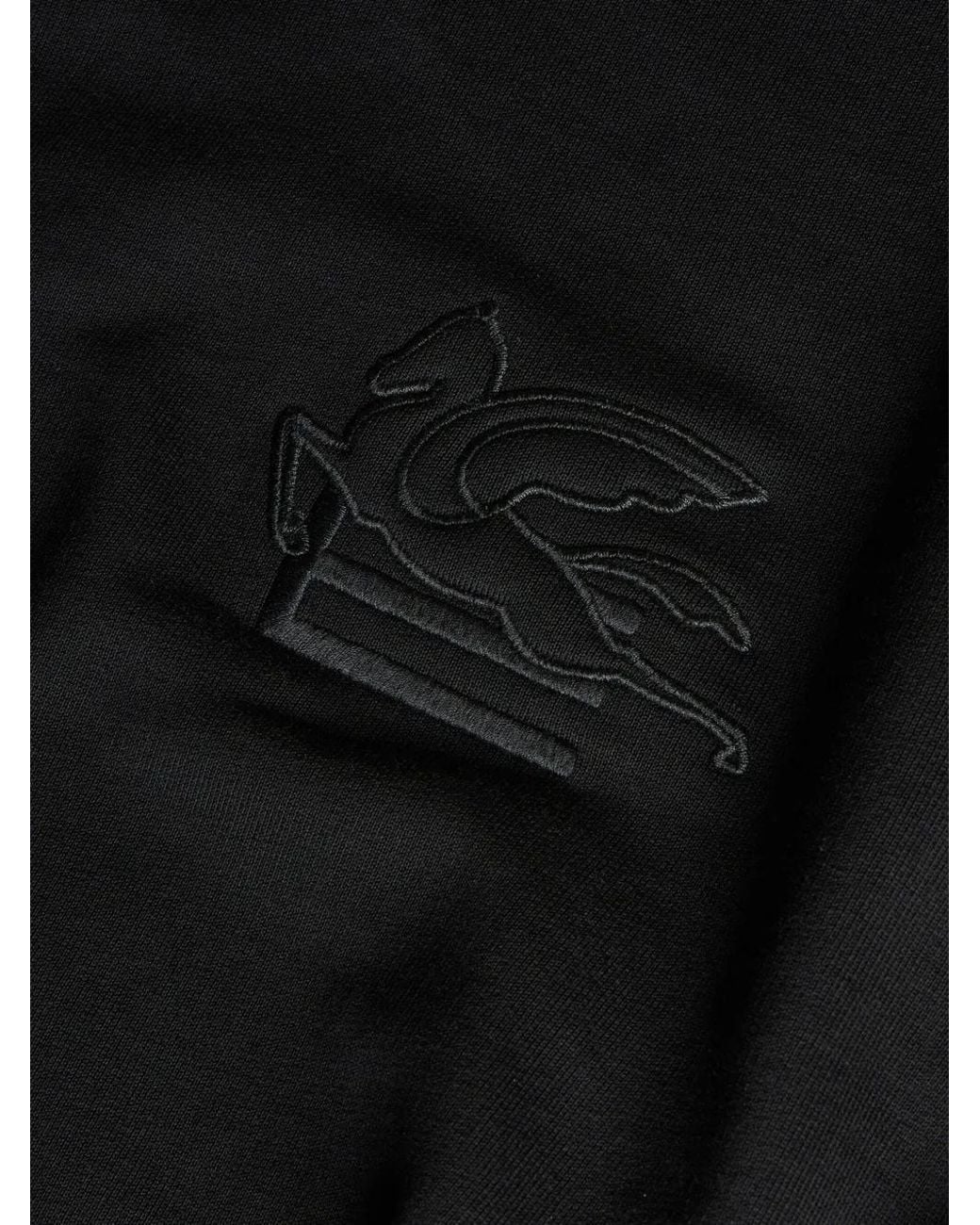 Sudadera Con Aplique Pegaso Etro de hombre de color Black