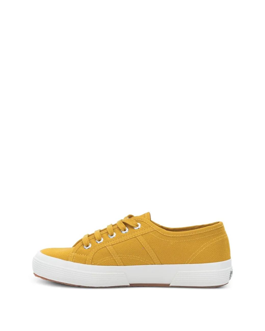 Superga Yellow 2750 Cotu Classic Lace-Up Canvas Sneakers