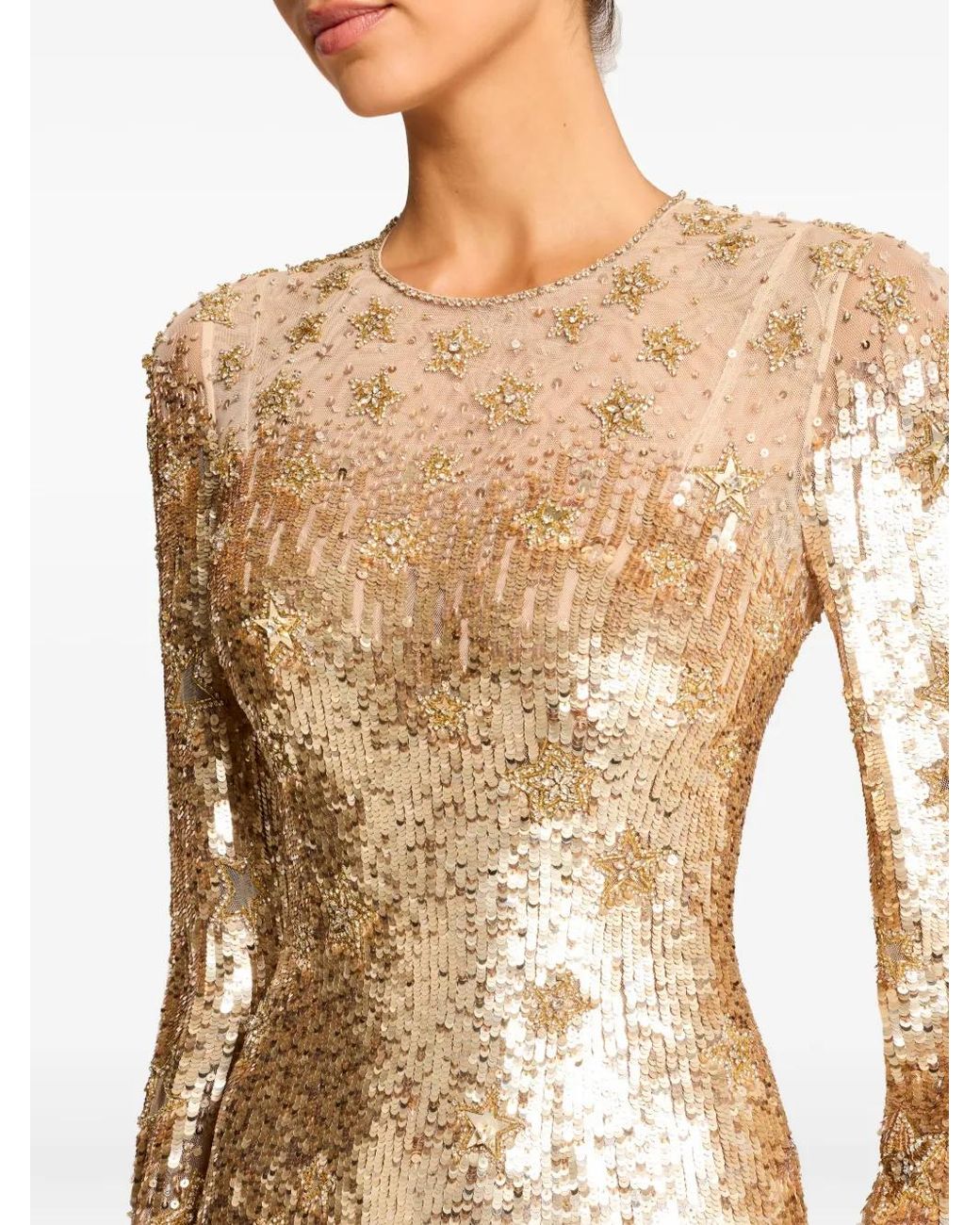 Jenny Packham Natural Galatic Dress