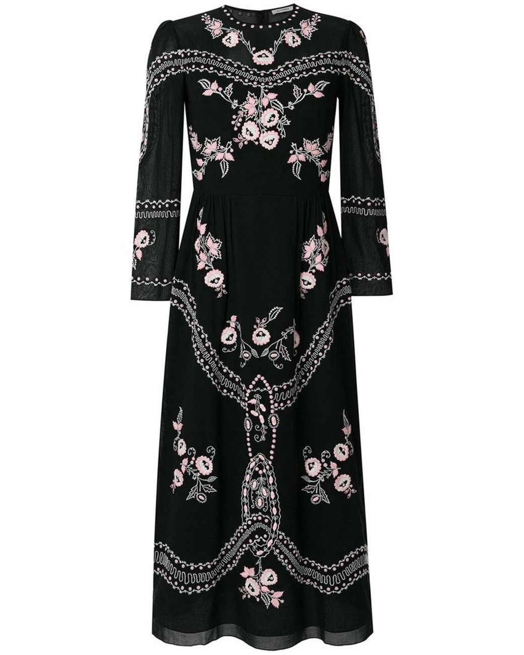 Vilshenko hot sale floral dress