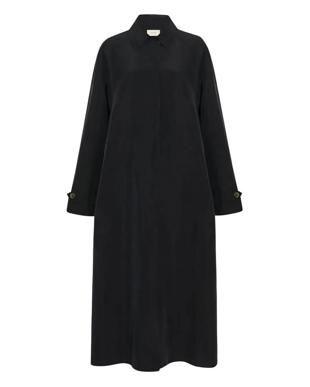 The Row Black Ryo Coat