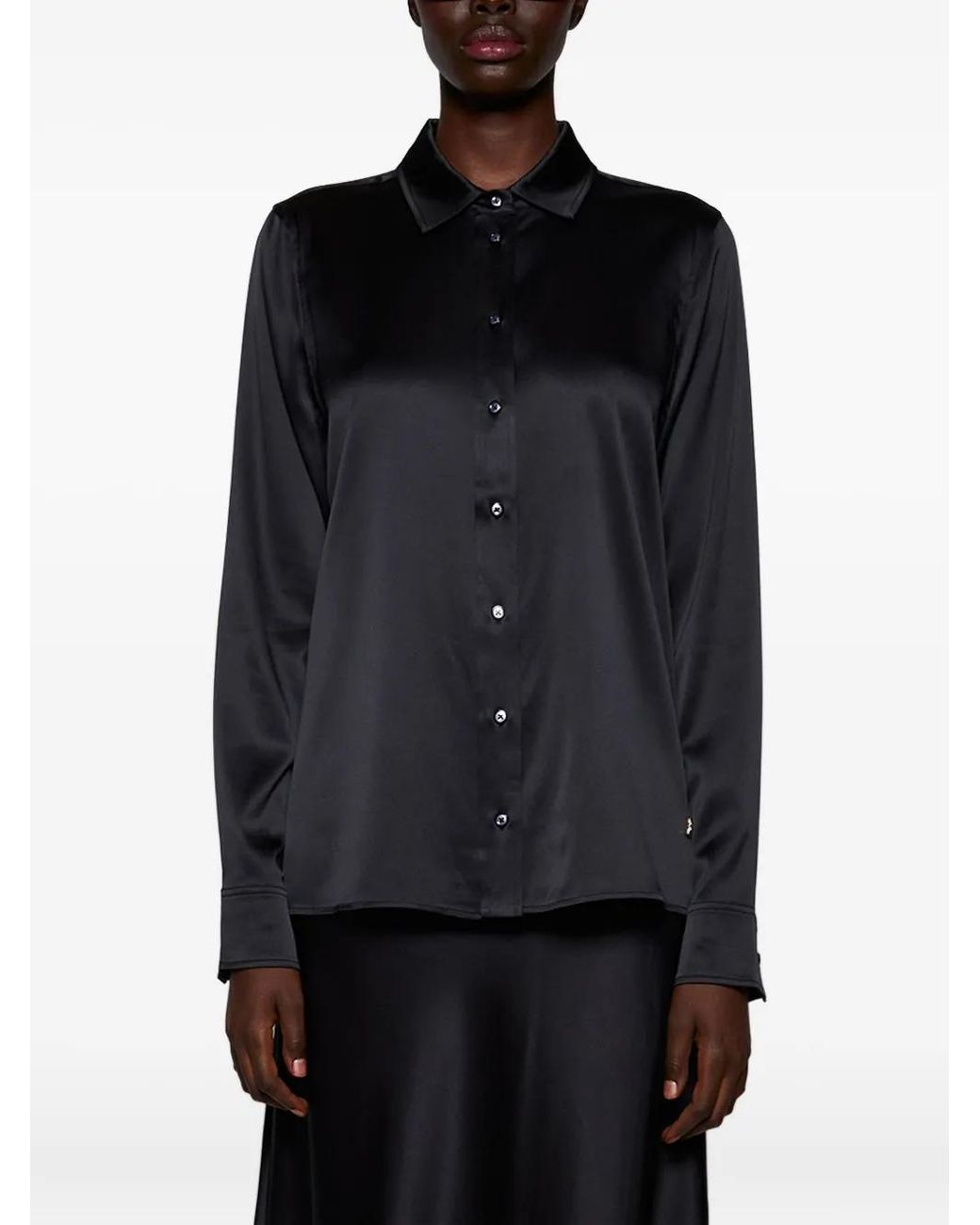 ÉTERNE Black Chemise Constance