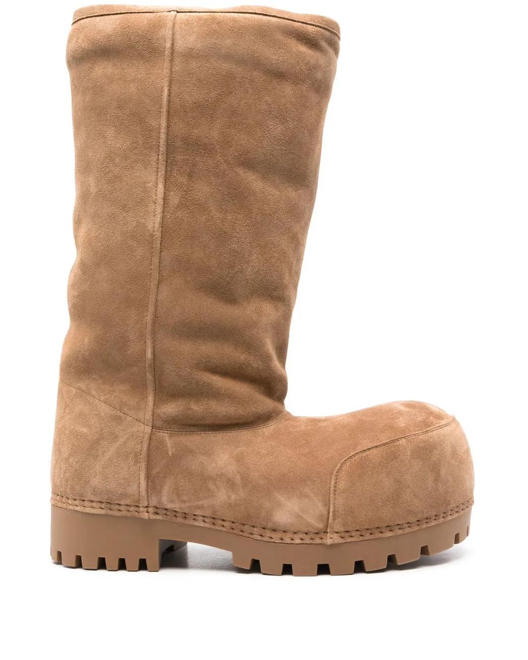 Balenciaga Brown Alaska Boots