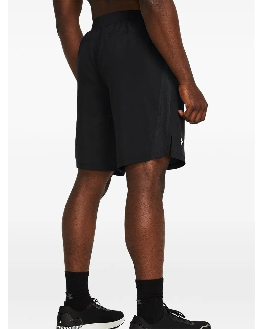 Under Armour Black Launch Shorts for men