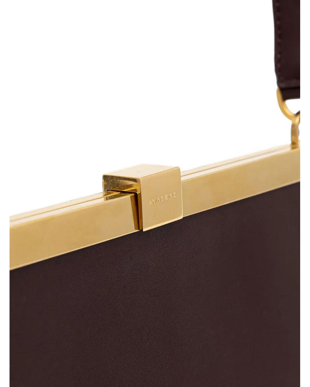 Anine Bing Purple Bag Smooth Leather