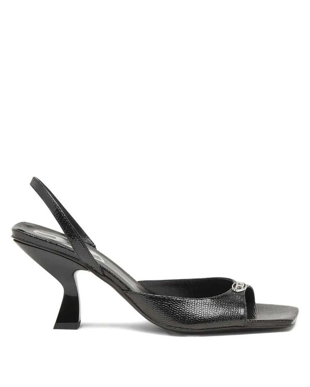 DIESEL Black D-Amber Sandals