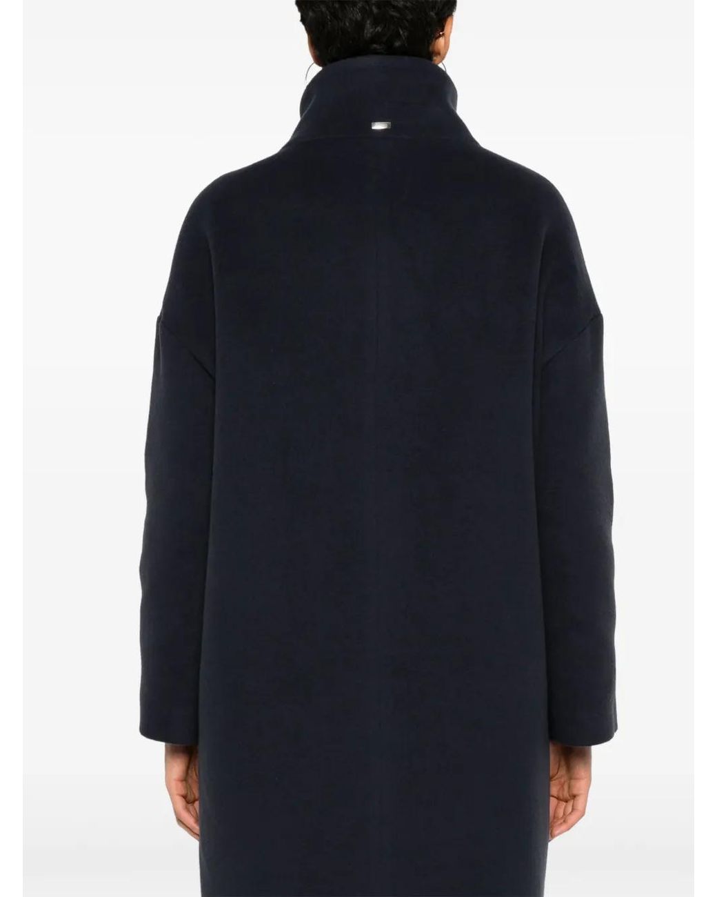 Herno Black Layered Padded Parka Coat