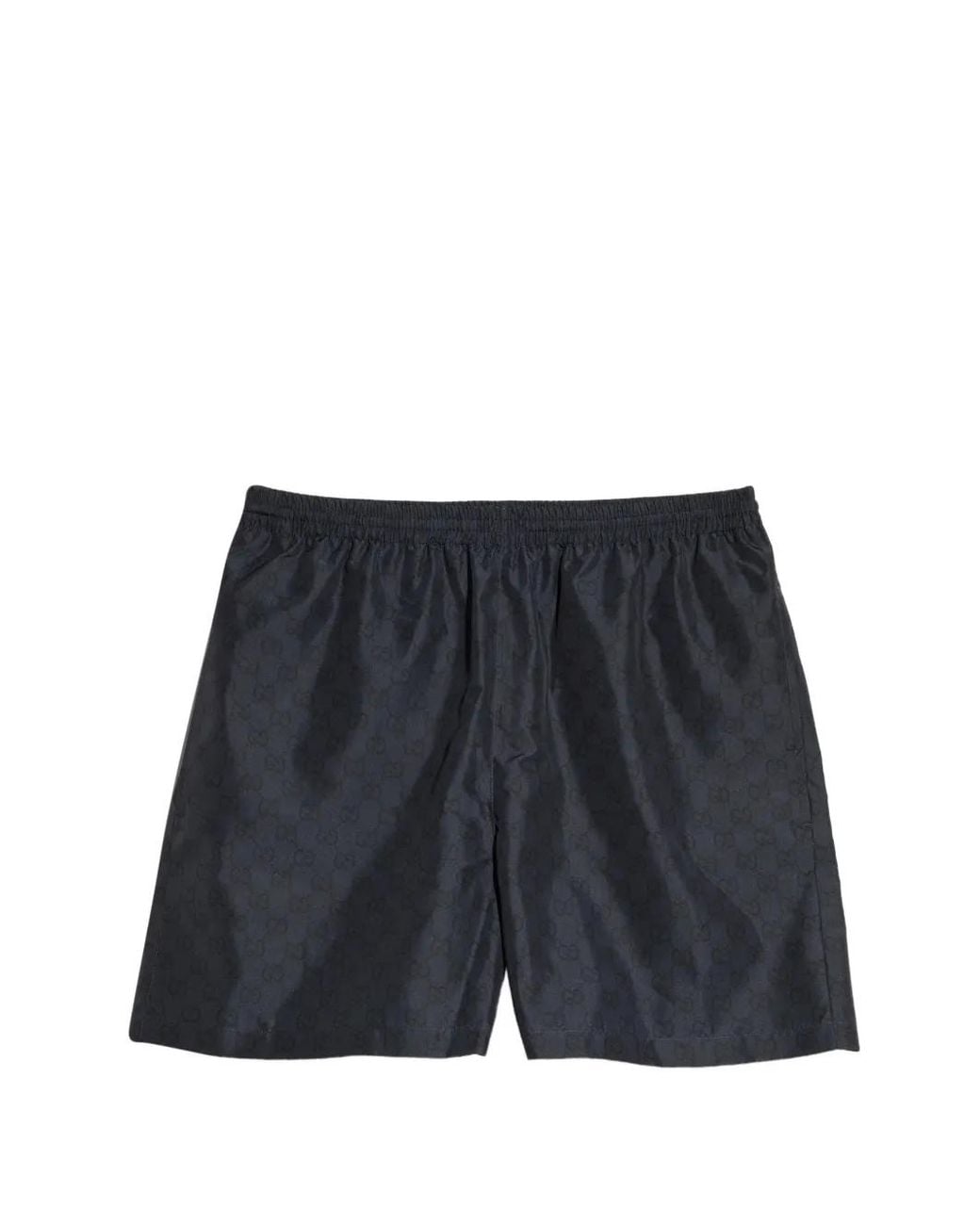 Gucci Blue Gg Supreme Swimming Shorts for men