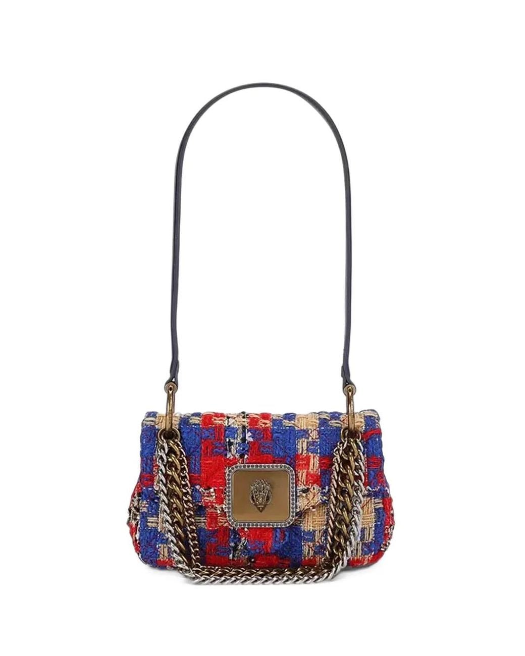 Kurt Geiger White Pimlico Chain Bag
