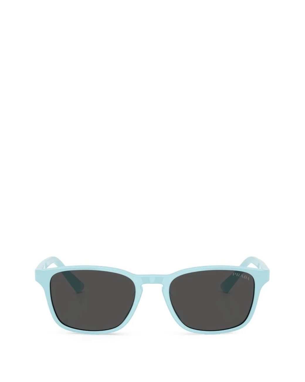 Prada Gray Square-Frame Sunglasses