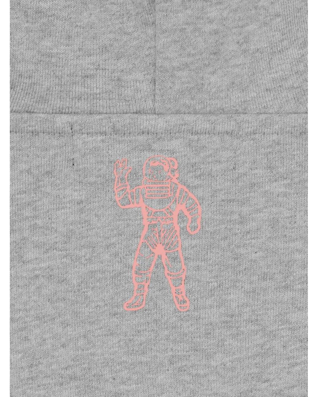 BBCICECREAM Gray Classic Curve Logo Hoodie for men