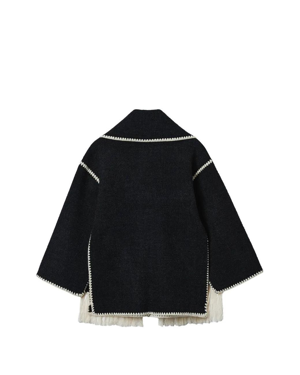 Totême  Black Attached-scarf Jacket