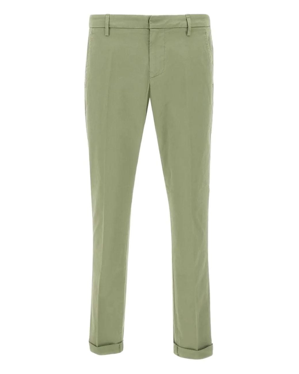 Dondup Green Gaubert Trousers for men