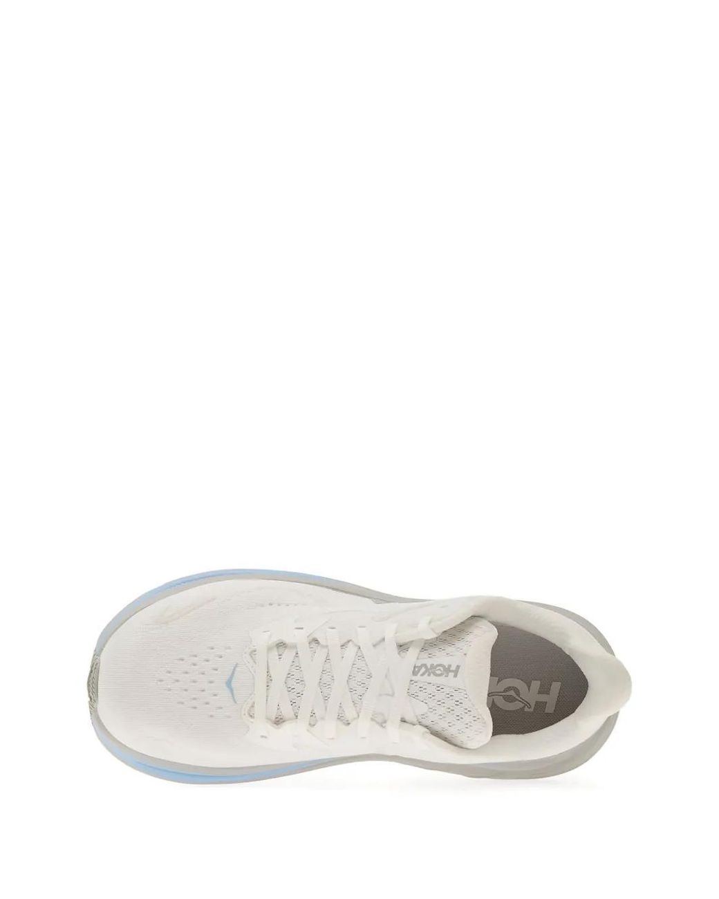 Hoka One One White Clifton 10 Sneakers for men