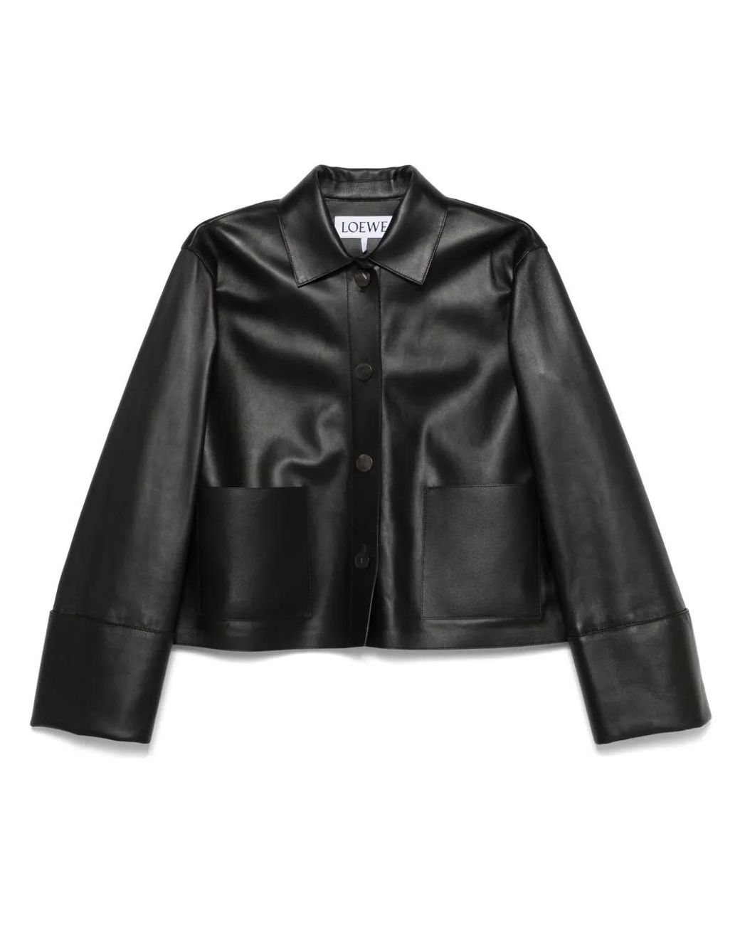 Loewe Leren Jack in het Black