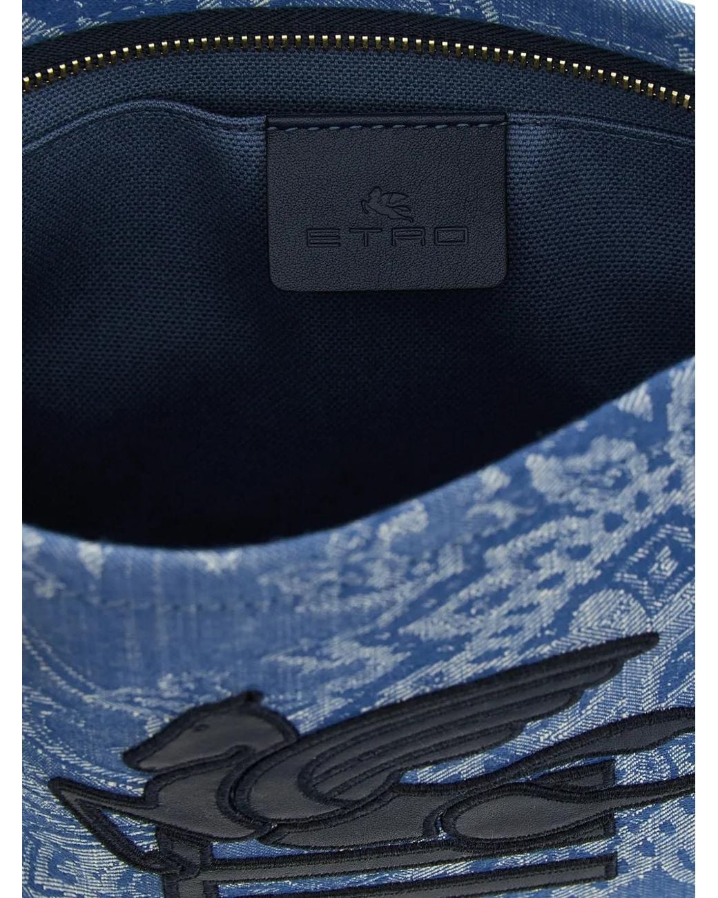Etro Blue Clutch