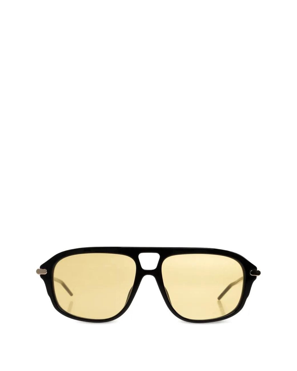 Givenchy Black Pilot-Frame Sunglasses