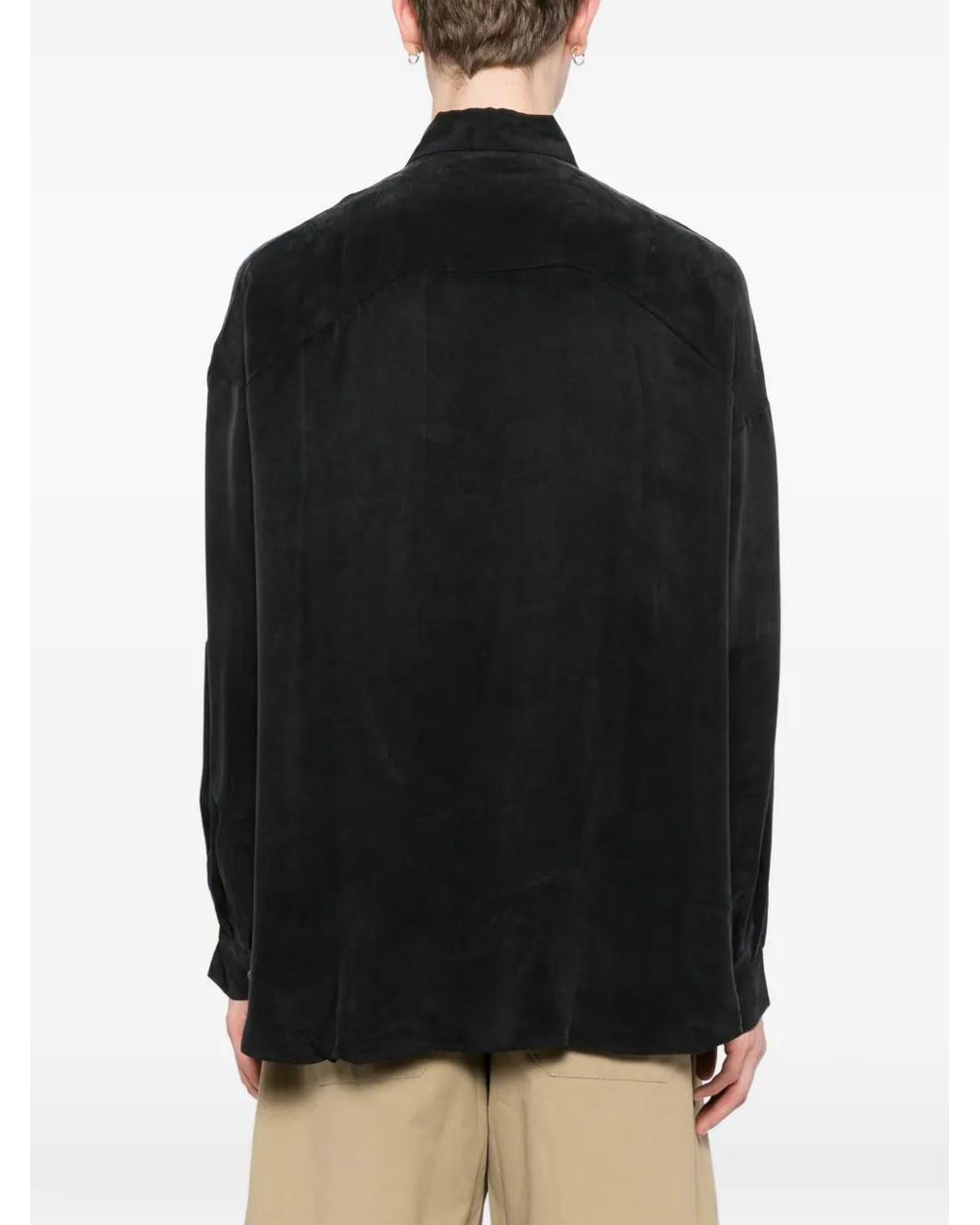 YMC Black Pocket Anti Shirt for men