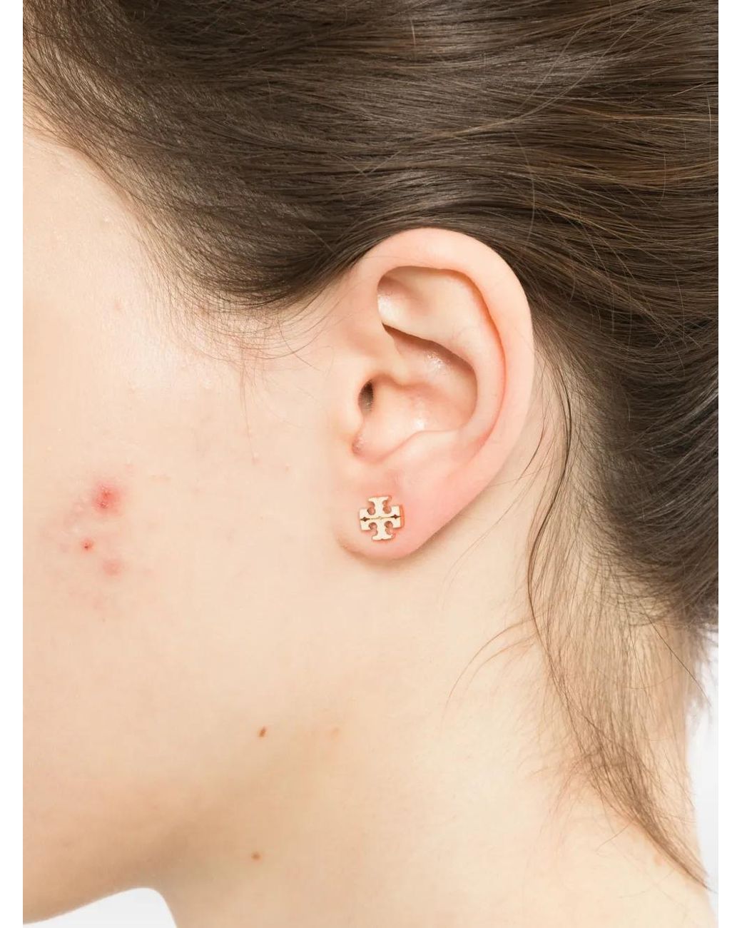 Tory Burch Natural Enamel Earrings