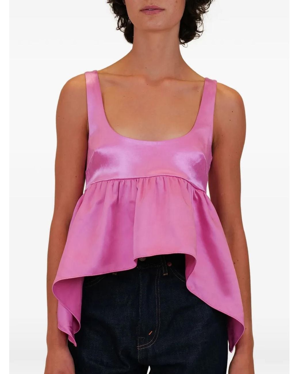 Top Esme Azeeza de color Pink