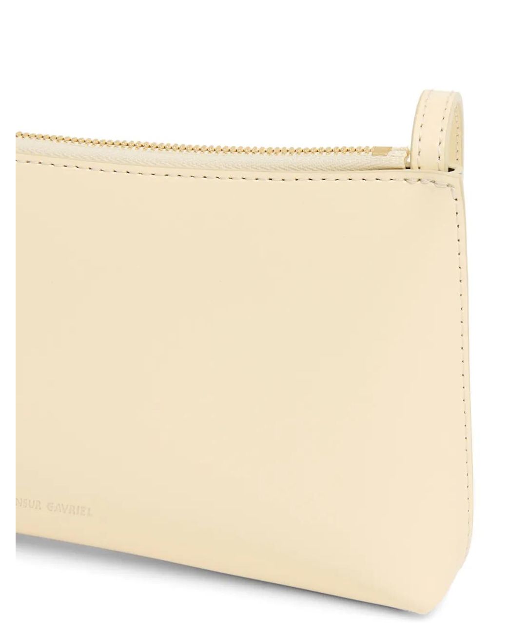 Mansur Gavriel Natural Mini Gaia Crossbody Bag