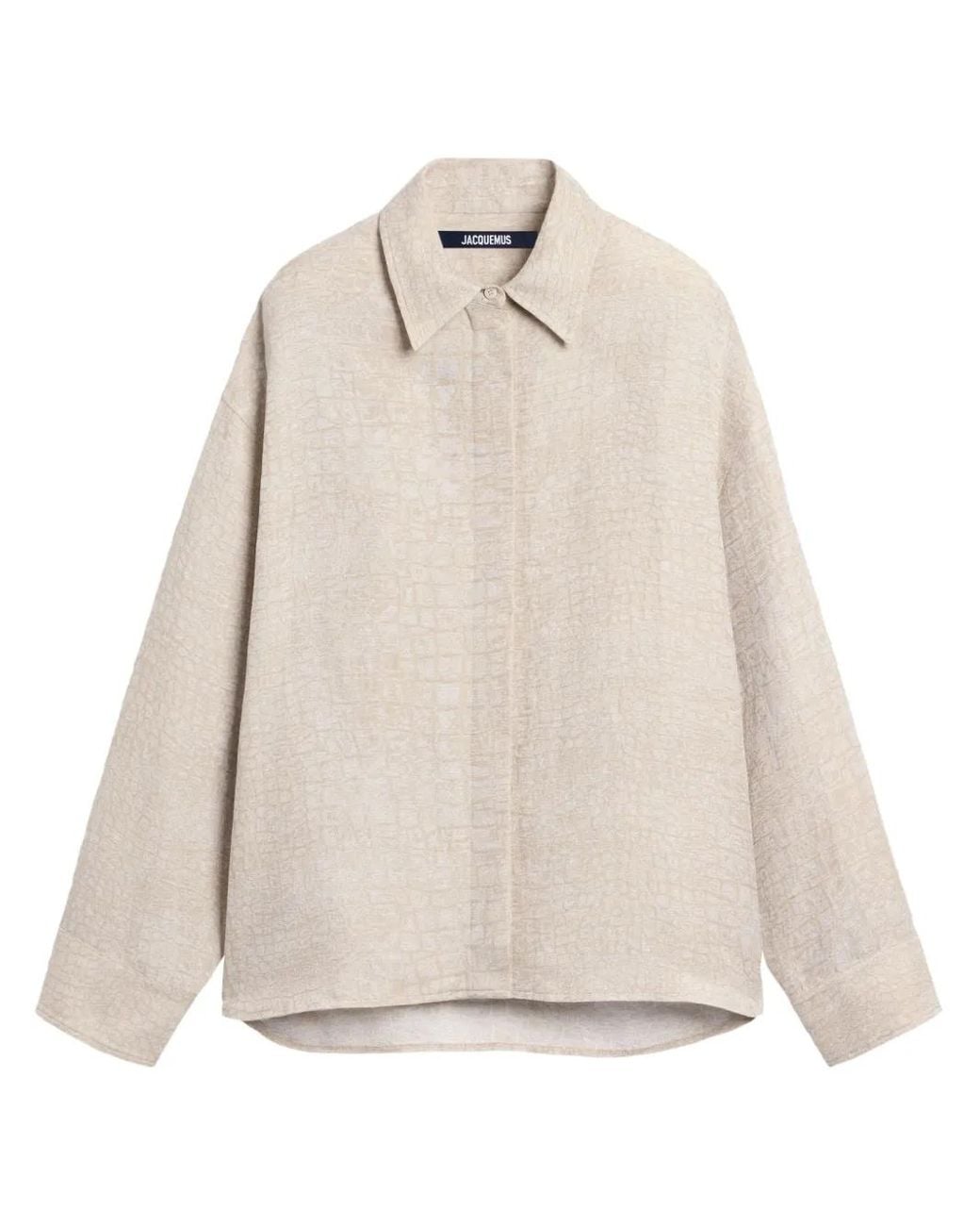 Camisa The Pasadena Jacquemus de color Natural