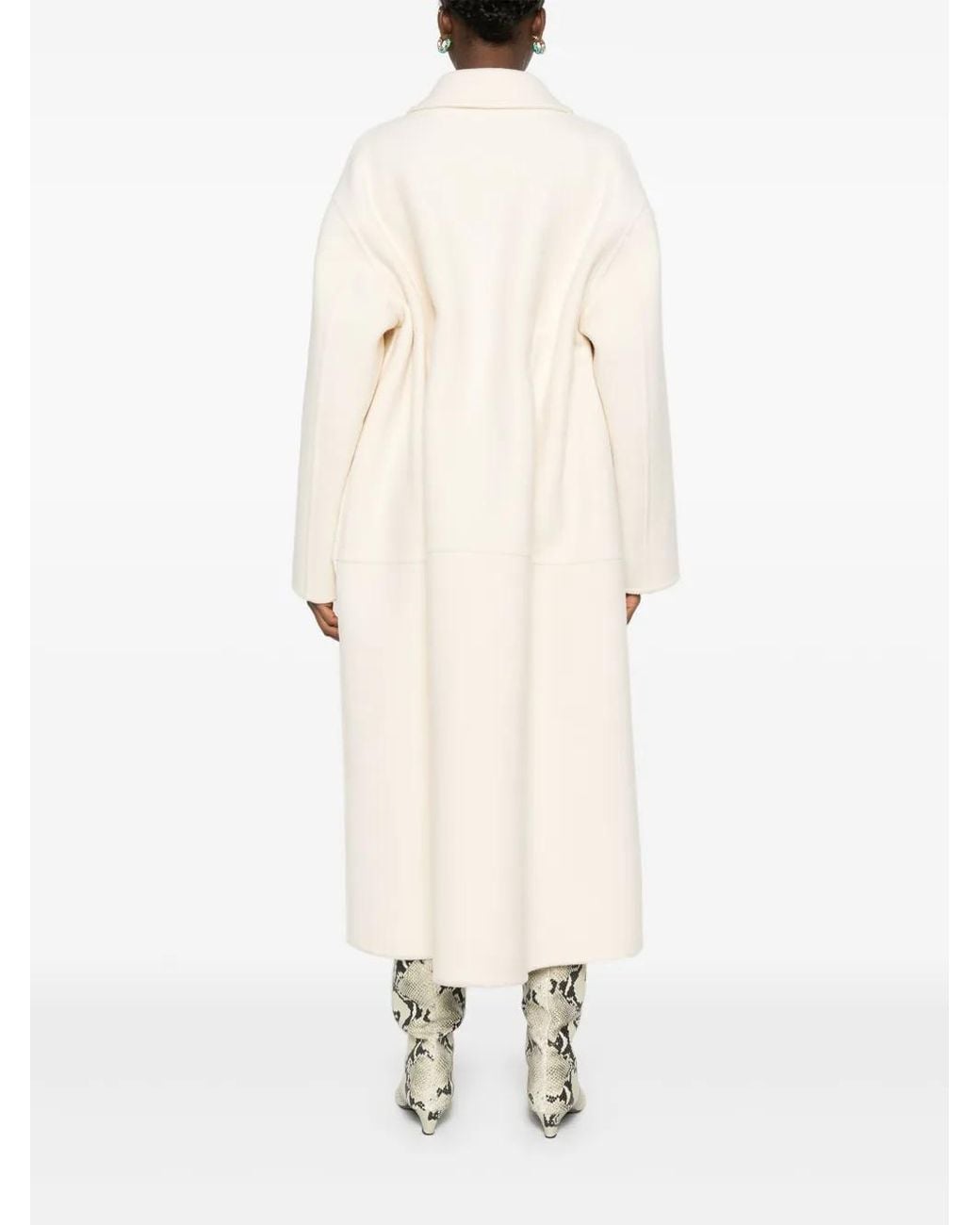 Fabiana Filippi Natural Wool Coat